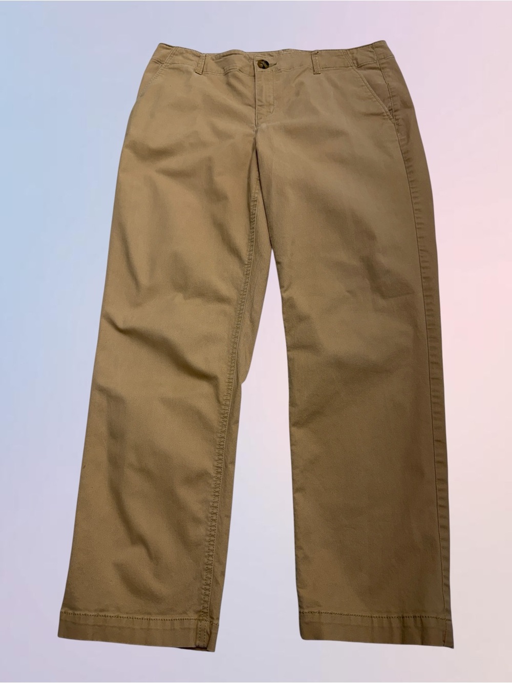 LOFT Women’s 10 THE MONROE SLIM Khaki Pants